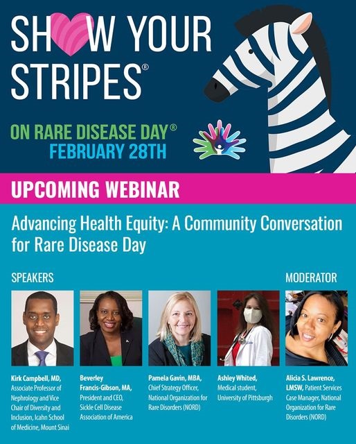 Advancing Health Equity: A Community Conversation For Rare Disease Day 