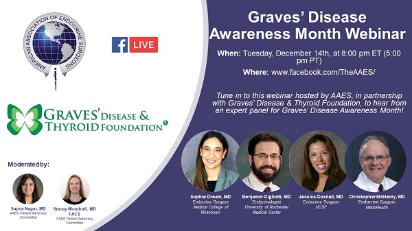 Seminario web de concientización sobre la enfermedad de Graves